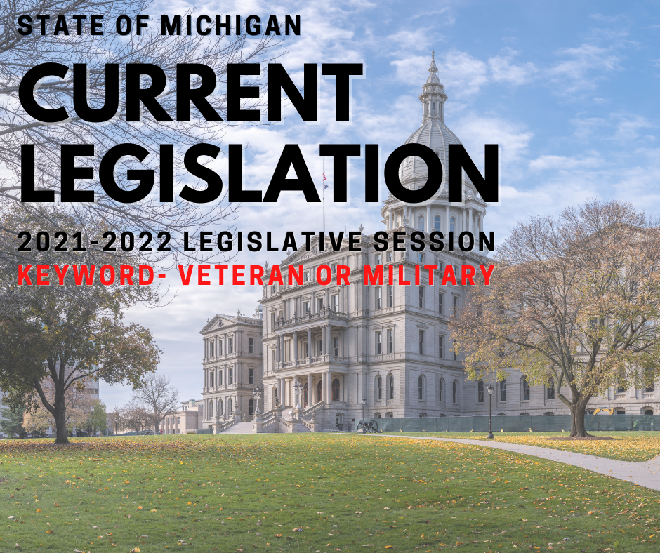Current State Legislation for Veterans/Military